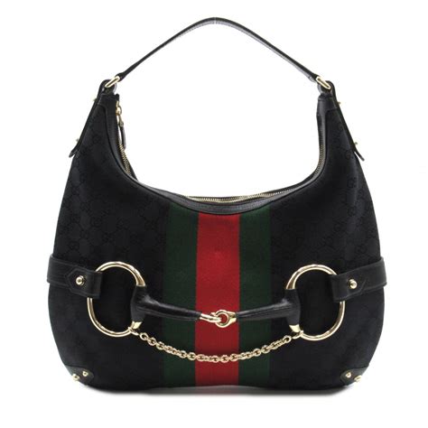 gucci 131026|8452Authentic GUCCI 131026 GG canvas bit Handbag .